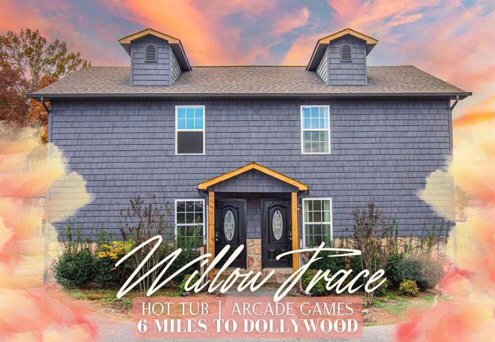 Willow Trace: Family Retreat, Hot Tub, Gaming! Pigeon Forge Exterior foto